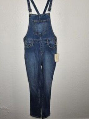 Universal Thread Denim Overalls Size 4/27R NWT